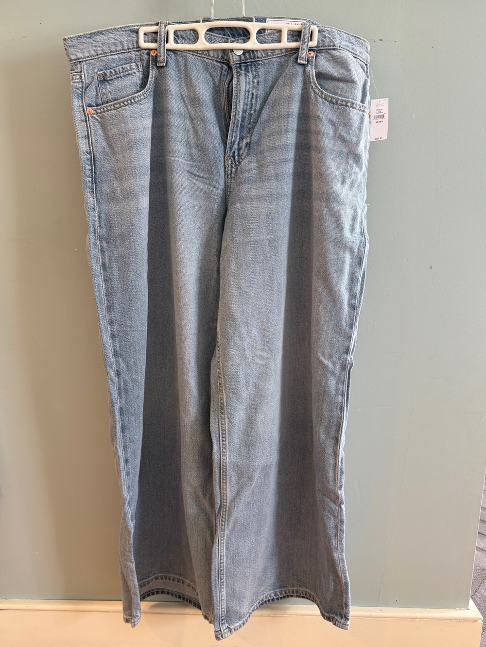 GAP Light Wash Wide Leg Jeans